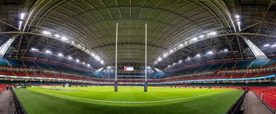 100324 - Wales v France - Guinness Six Nations - General view inside Principality Stadium