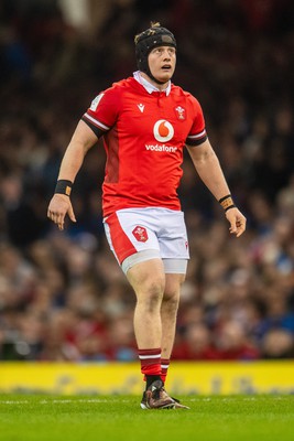 100324 - Wales v France - Guinness Six Nations - Evan Lloyd of Wales