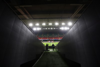 150226 - Wales v France - Guinness Six Nations Championship - General View of the Principality Stadium