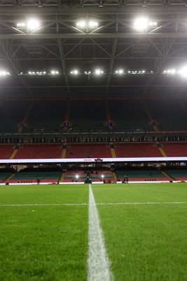 150226 - Wales v France - Guinness Six Nations Championship - General View of the Principality Stadium