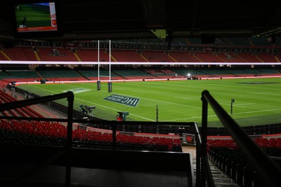 150226 - Wales v France - Guinness Six Nations Championship - General View of the Principality Stadium