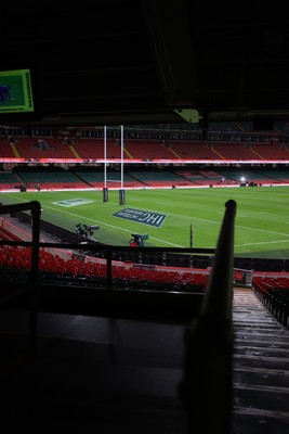 150226 - Wales v France - Guinness Six Nations Championship - General View of the Principality Stadium