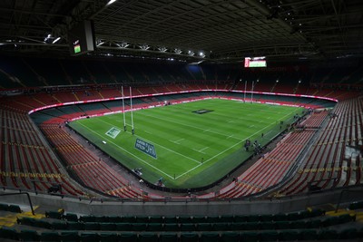 150226 - Wales v France - Guinness Six Nations Championship - General View of the Principality Stadium