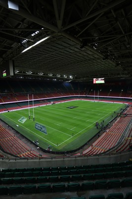 150226 - Wales v France - Guinness Six Nations Championship - General View of the Principality Stadium