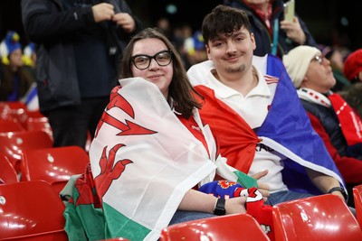 150226 - Wales v France - Guinness Six Nations Championship - Wales fans