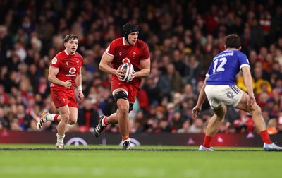 150226 - Wales v France - Guinness Six Nations Championship - Dafydd Jenkins of Wales 