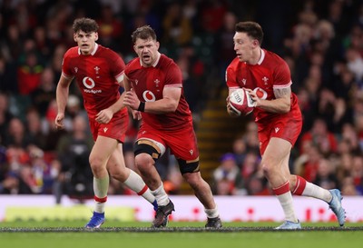 150226 - Wales v France - Guinness Six Nations Championship - Olly Cracknell of Wales 