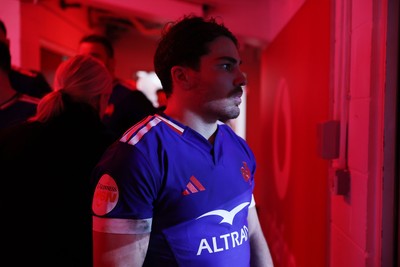 150226 - Wales v France - Guinness Six Nations Championship - Antoine Dupont of France 