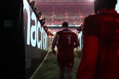 150226 - Wales v France - Guinness Six Nations Championship - Rhys Carre of Wales 
