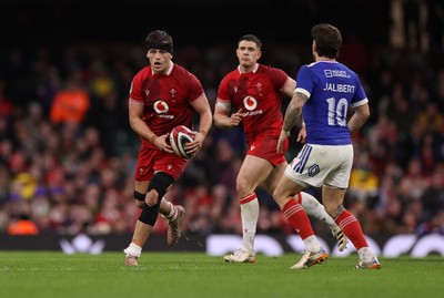 150226 - Wales v France - Guinness Six Nations Championship - Alex Mann of Wales 