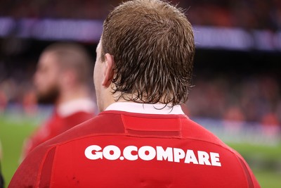 150226 - Wales v France - Guinness Six Nations Championship - Archie Griffin of Wales 