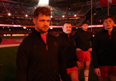 150226 - Wales v France - Guinness Six Nations Championship - Olly Cracknell of Wales 