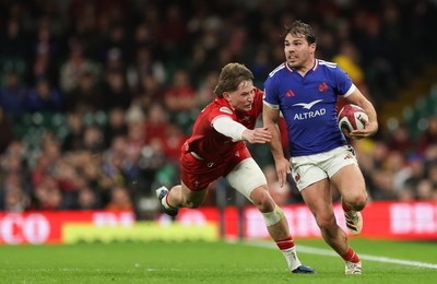 150226 - Wales v France, 2026 Guinness Six Nations - Antoine Dupont of France 