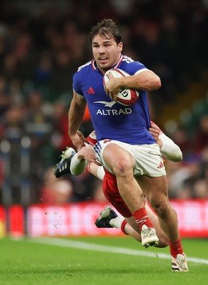 150226 - Wales v France, 2026 Guinness Six Nations - Antoine Dupont of France 