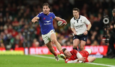 150226 - Wales v France, 2026 Guinness Six Nations - Antoine Dupont of France 