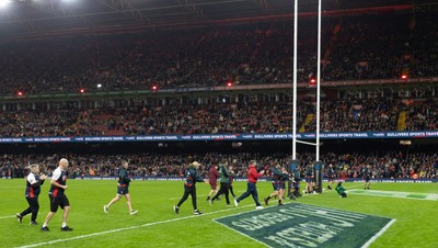 150226 - Wales v France, 2026 Guinness Six Nations - Army half time try score