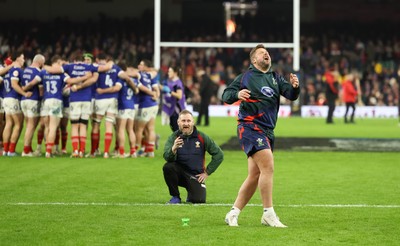 150226 - Wales v France, 2026 Guinness Six Nations - Army half time try score