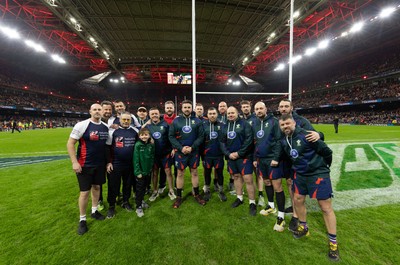 150226 - Wales v France, 2026 Guinness Six Nations - Army half time try score