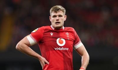 150226 - Wales v France, 2026 Guinness Six Nations - Alex Mann of Wales 