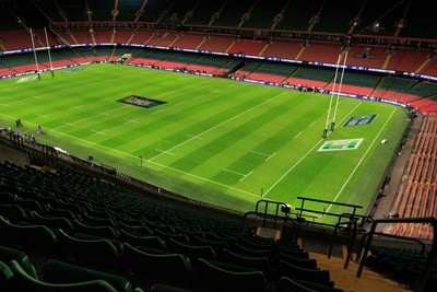 150226 - Wales v France - Guinness Six Nations - General view inside Principality Stadium before the match