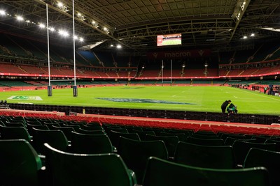 150226 - Wales v France - Guinness Six Nations - General view inside Principality Stadium before the match