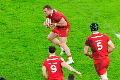 150226 - Wales v France - Guinness Six Nations - Dewi Lake of Wales