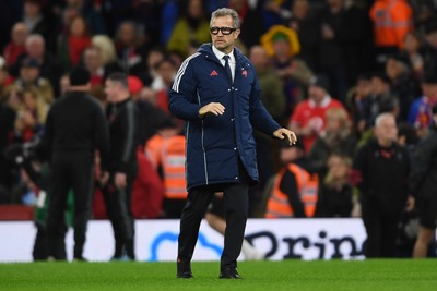 150226 - Wales v France - Guinness Men's Six Nations - France Head Coach, Fabien Galthie