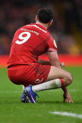 150226 - Wales v France - Guinness Men's Six Nations - Tomos Williams of Wales