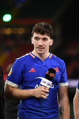 150226 - Wales v France - Guinness Men's Six Nations - Fabien Brau-Boirie of France