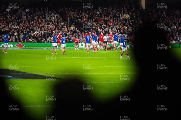 150226 - Wales v France - Guinness Six Nations - Fan’s view of the game 