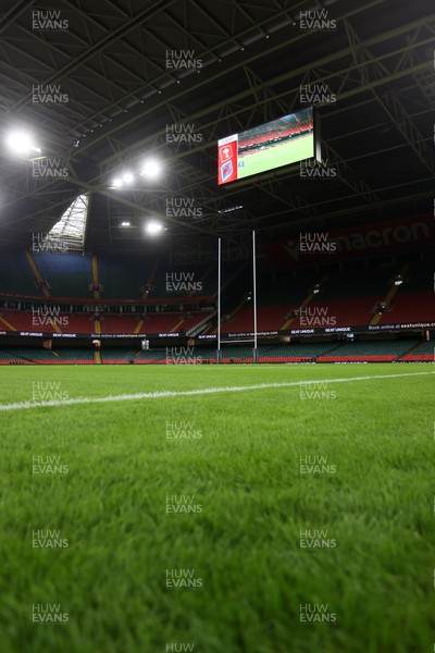 150226 - Wales v France - Guinness Six Nations Championship - General View of the Principality Stadium