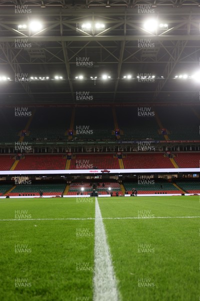 150226 - Wales v France - Guinness Six Nations Championship - General View of the Principality Stadium