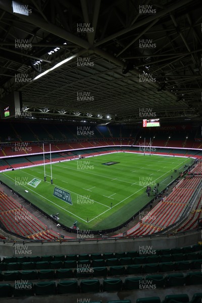 150226 - Wales v France - Guinness Six Nations Championship - General View of the Principality Stadium