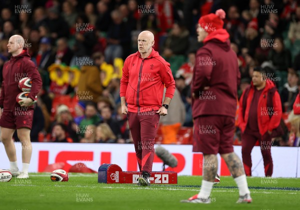 150226 - Wales v France - Guinness Six Nations Championship - Wales Head Coach Steve Tandy