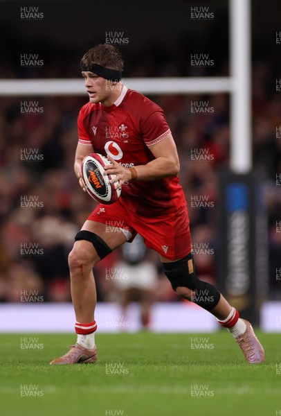 150226 - Wales v France - Guinness Six Nations Championship - Alex Mann of Wales 