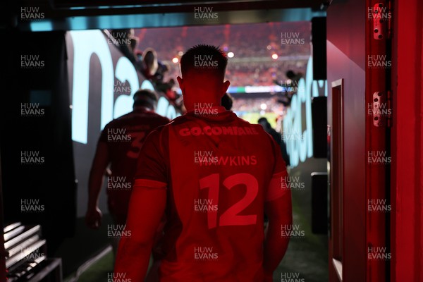 150226 - Wales v France - Guinness Six Nations Championship - Joe Hawkins of Wales 