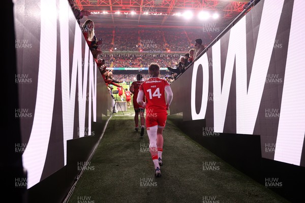 150226 - Wales v France - Guinness Six Nations Championship - Ellis Mee of Wales 
