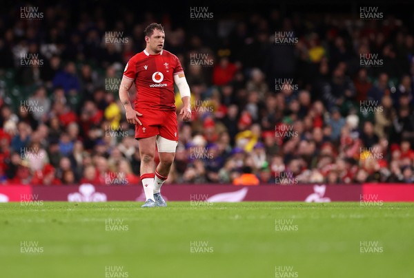 150226 - Wales v France - Guinness Six Nations Championship - Ryan Elias of Wales 
