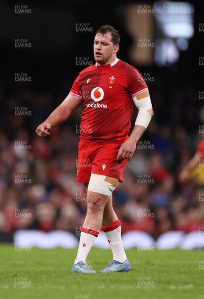 150226 - Wales v France - Guinness Six Nations Championship - Ryan Elias of Wales 