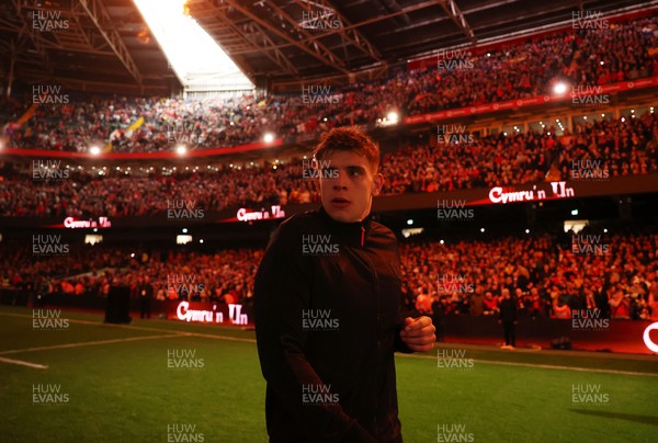 150226 - Wales v France - Guinness Six Nations Championship - Dafydd Jenkins of Wales 