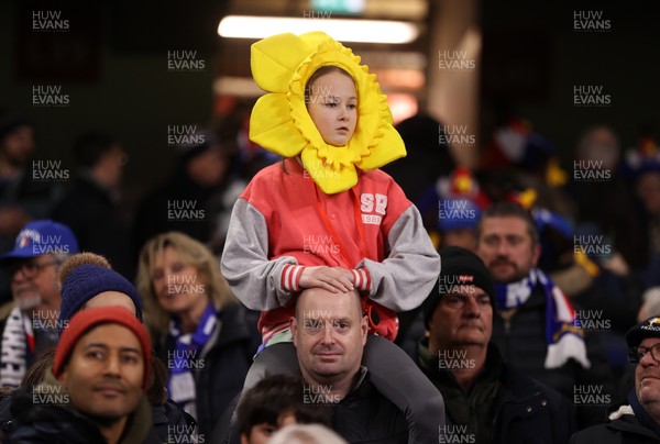 150226 - Wales v France - Guinness Six Nations Championship - Wales fans