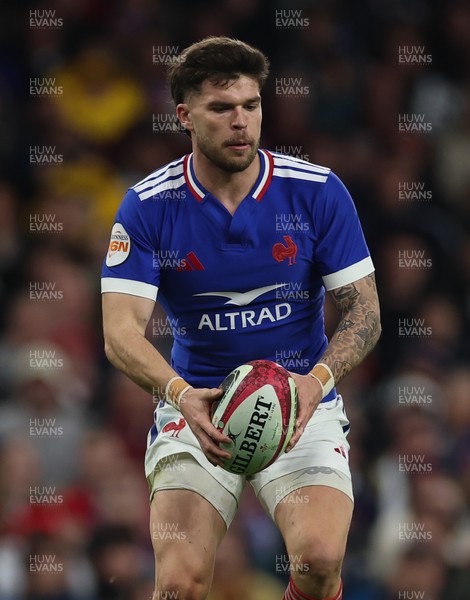 150226 - Wales v France, 2026 Guinness Six Nations - Matthieu Jalibert of France 