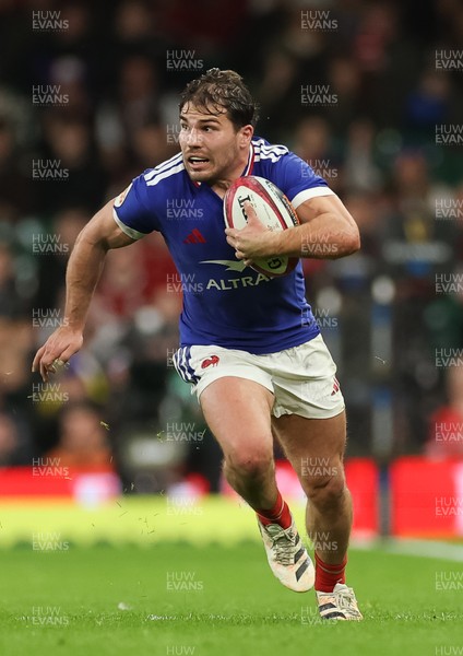 150226 - Wales v France, 2026 Guinness Six Nations - Antoine Dupont of France 
