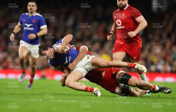 150226 - Wales v France, 2026 Guinness Six Nations - Antoine Dupont of France 