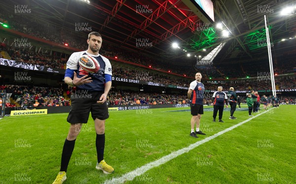 150226 - Wales v France, 2026 Guinness Six Nations - Army half time try score