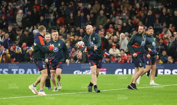 150226 - Wales v France, 2026 Guinness Six Nations - Army half time try score