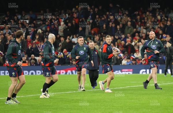 150226 - Wales v France, 2026 Guinness Six Nations - Army half time try score