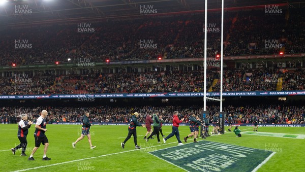 150226 - Wales v France, 2026 Guinness Six Nations - Army half time try score