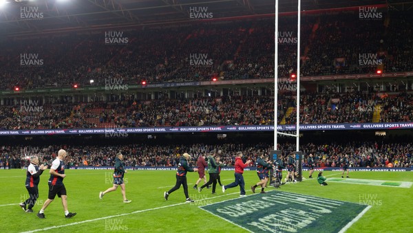 150226 - Wales v France, 2026 Guinness Six Nations - Army half time try score
