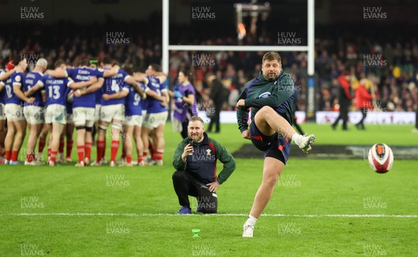 150226 - Wales v France, 2026 Guinness Six Nations - Army half time try score